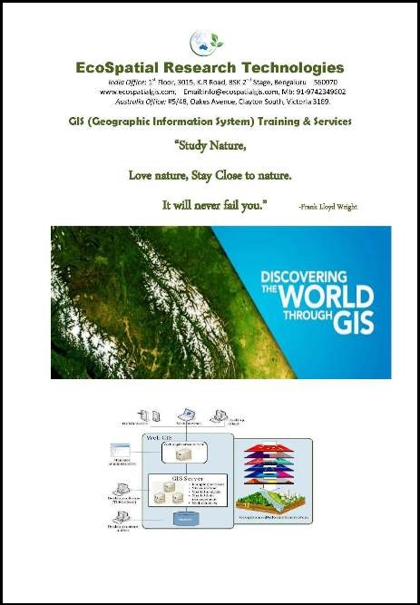 GIS Training Module ESRT